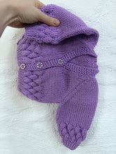 Load image into Gallery viewer, Handknit personalised Babóg cardigans