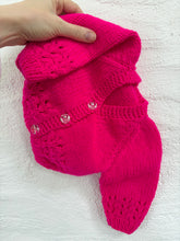 Load image into Gallery viewer, Handknit personalised Babóg cardigans