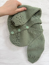 Load image into Gallery viewer, Handknit personalised Babóg cardigans