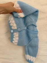 Load image into Gallery viewer, Handknit personalised Babóg cardigans