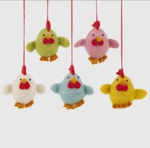 Load image into Gallery viewer, Felt chicken decoration