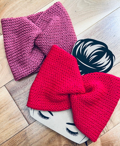 Ciorcal knitted head warmer
