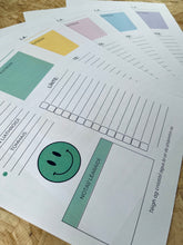 Load image into Gallery viewer, Printable knitting notes-English