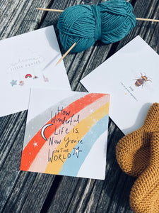 Pickled Pom Pom baby cards